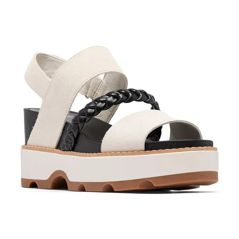 Women's Joanie IV Slingback Wedge Chalk/Black