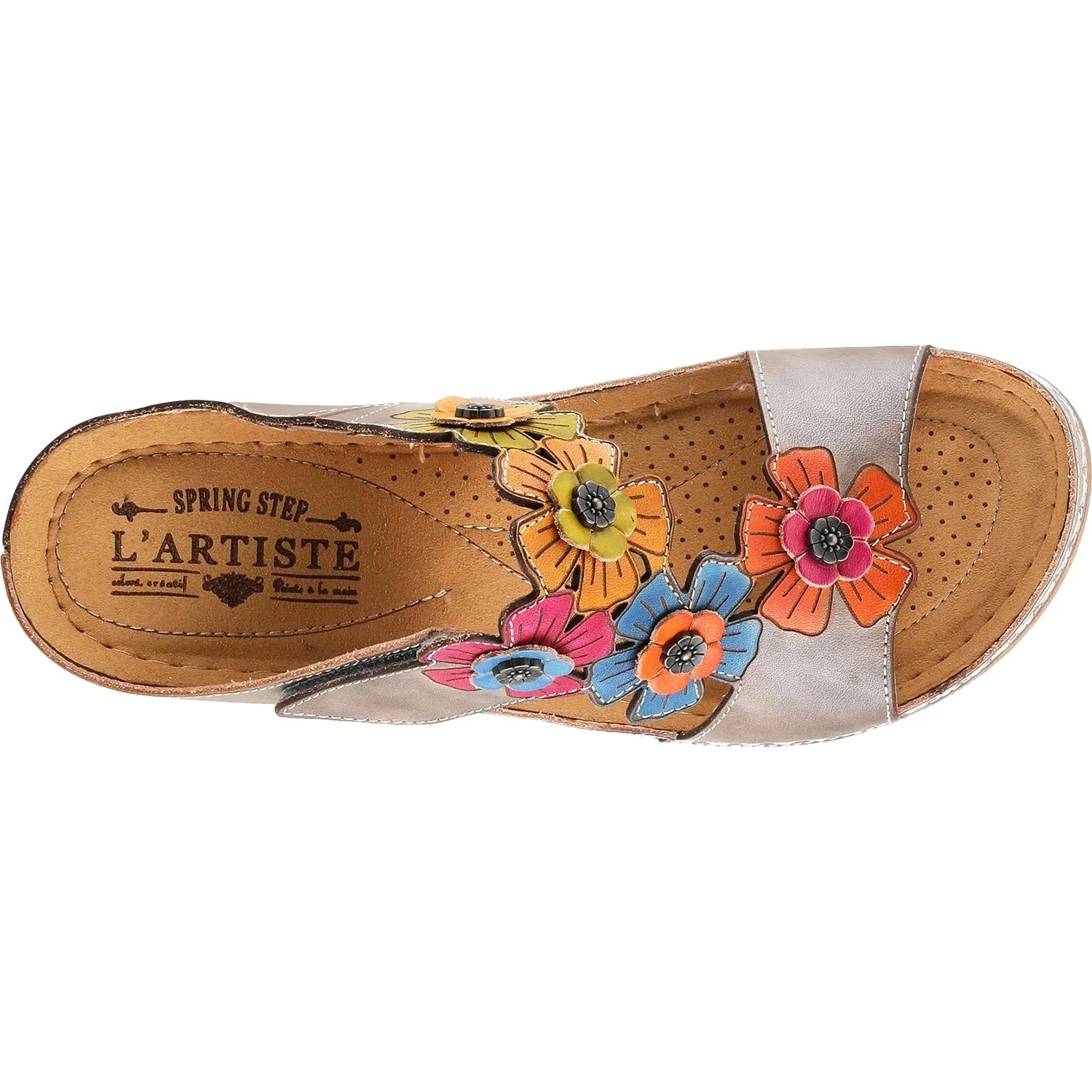 Women's L'Artiste by Spring Step Izna Grey Multi Leather