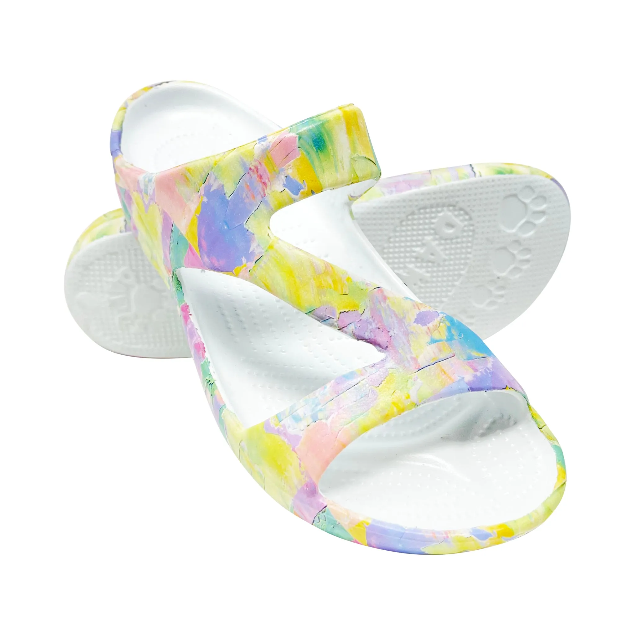 Women's PAW Print Z Sandals - Impressionist