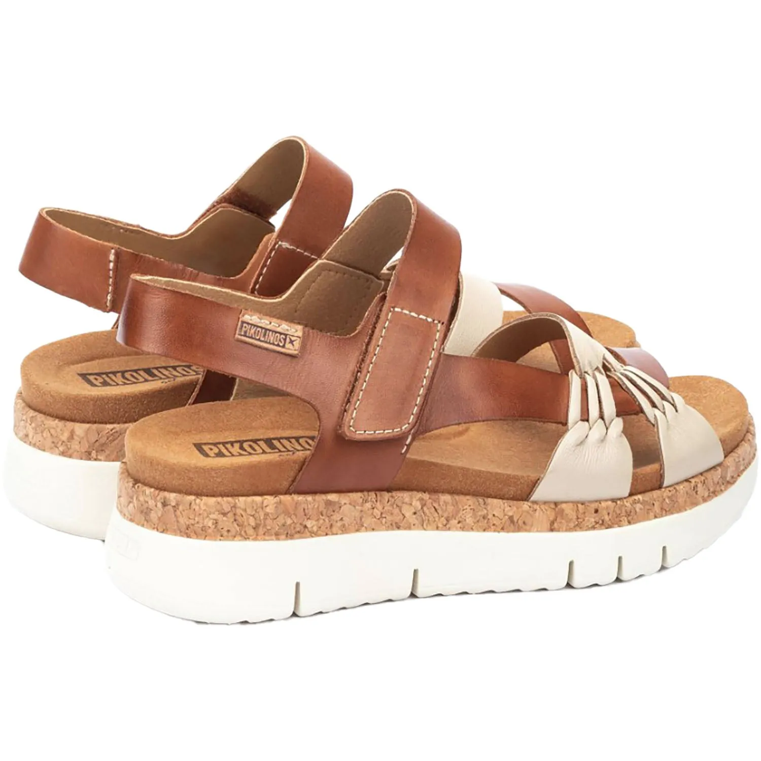 Women's Pikolinos Palma W4N-0968C1 Marfil-Brandy Leather