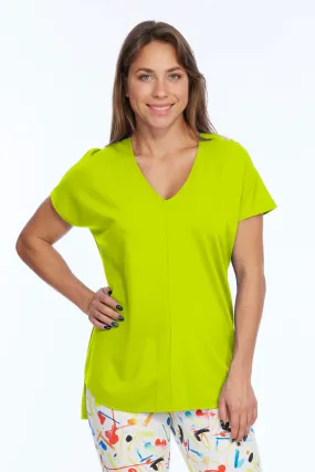 Women's Premium Short Sleeve Knit Top Zoe LIOR