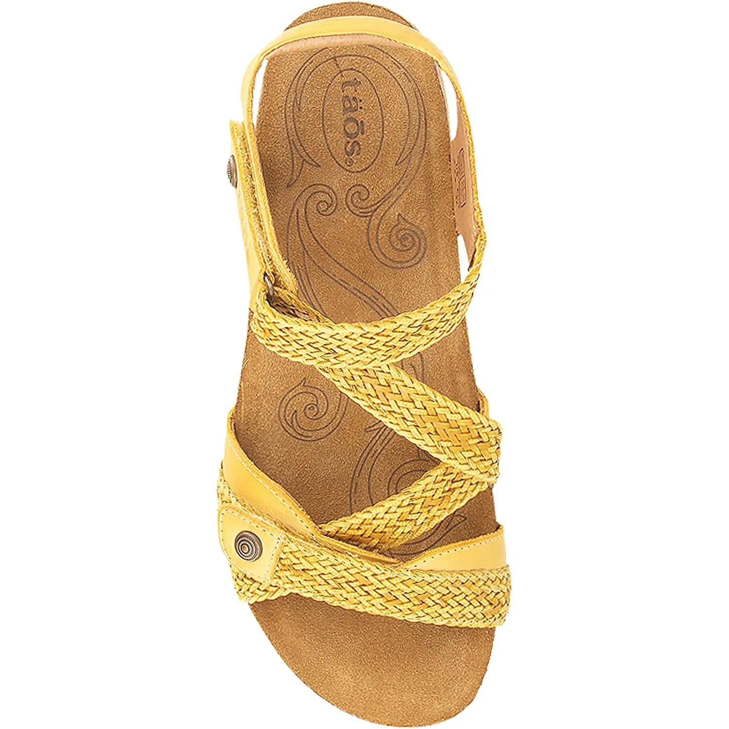 Women's Taos Trulie Golden Yellow Leather