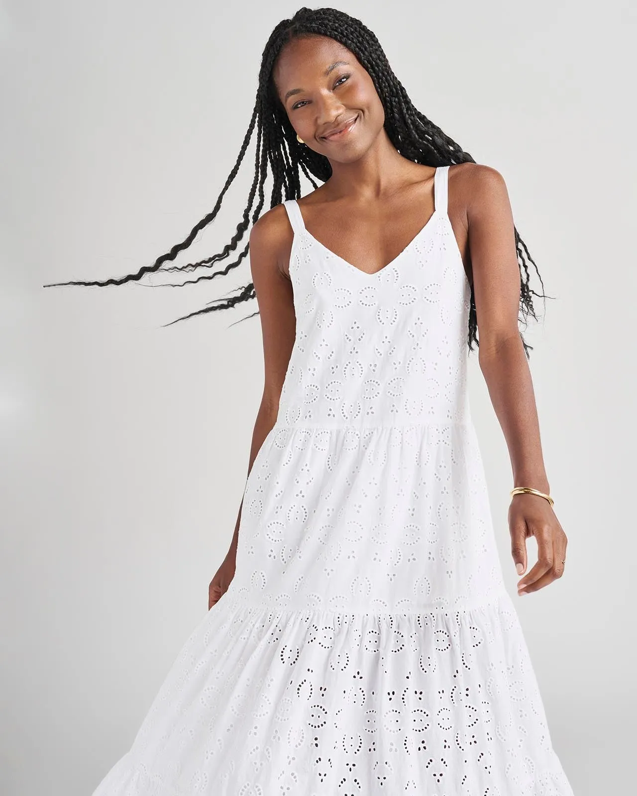 Wynona Eyelet Dress